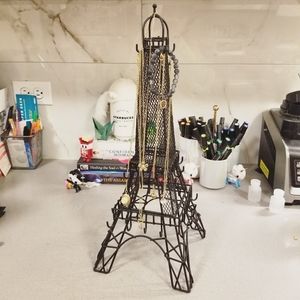 Tower Jewelery Stand WITH 6 pieces of jewelry!